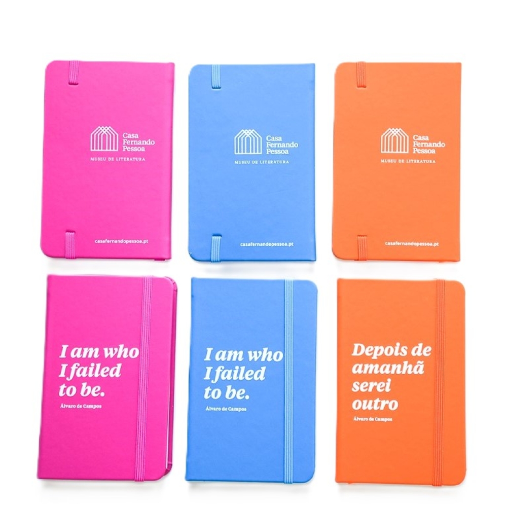 A6 Notebook 4 Colours / 2 Quotes